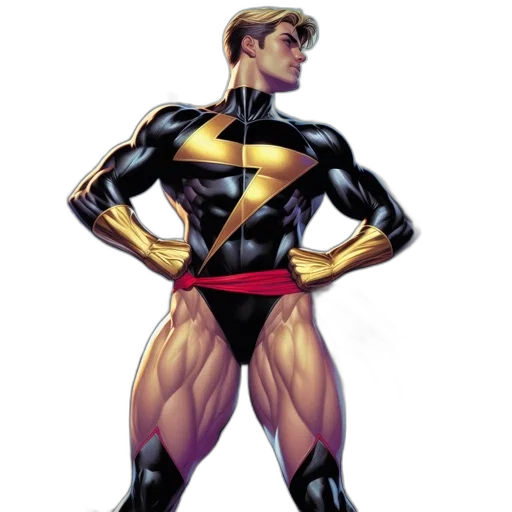 comic book art, concept art, cartoon, 3d render transparent PNG cut-out