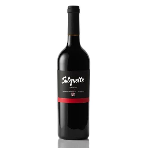 bottle, black, dark, label transparent PNG cut-out
