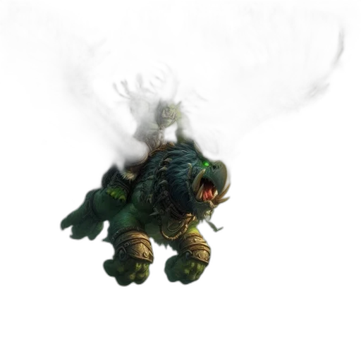 dragon, creature, animal, staff transparent PNG cut-out