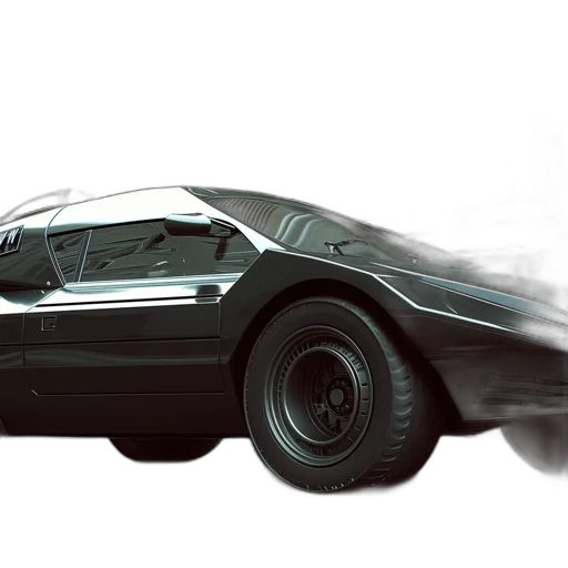 car, concept art, photorealistic, 3d render transparent PNG cut-out