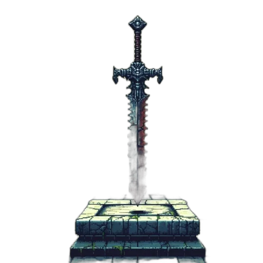 sword, weapon, staff, robot transparent PNG cut-out