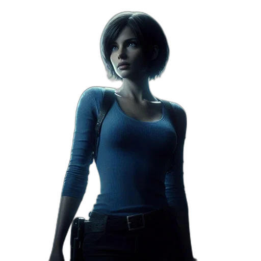 concept art, comic book art, 3d render, photorealistic transparent PNG cut-out