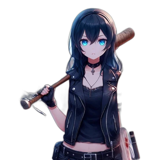 weapon, staff, sword, jacket transparent PNG cut-out