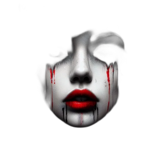 mask, face, photorealistic, pixel art transparent PNG cut-out