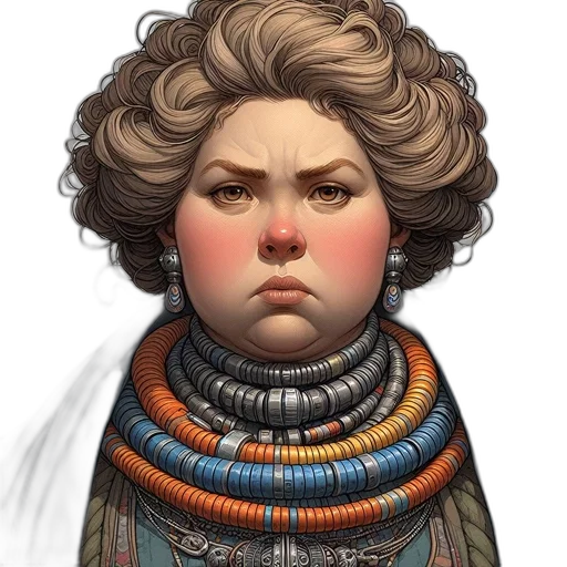 face, concept art, fantasy art, photorealistic transparent PNG cut-out