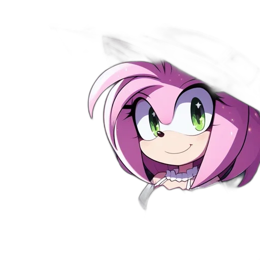 creature, hair, staff, face transparent PNG cut-out