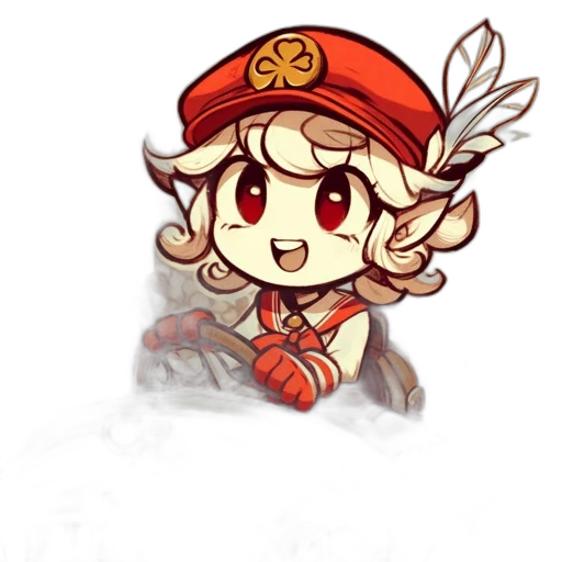 staff, hat, crown, face transparent PNG cut-out
