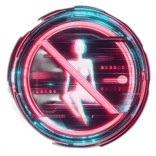 robot, cyberpunk, vaporwave, concept art transparent PNG cut-out