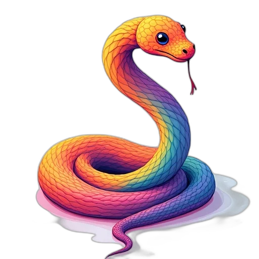 dragon, animal, creature, staff transparent PNG cut-out