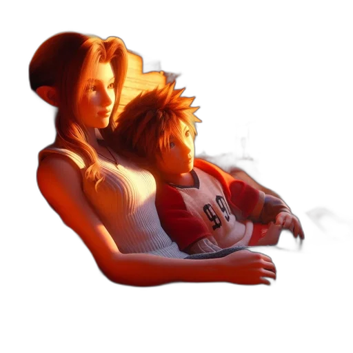 concept art, pixel art, photorealistic, 3d render transparent PNG cut-out