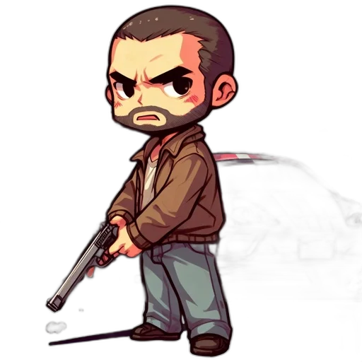 pixel art, concept art, cartoon, comic book art transparent PNG cut-out