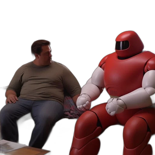 robot, food, creature, furniture transparent PNG cut-out