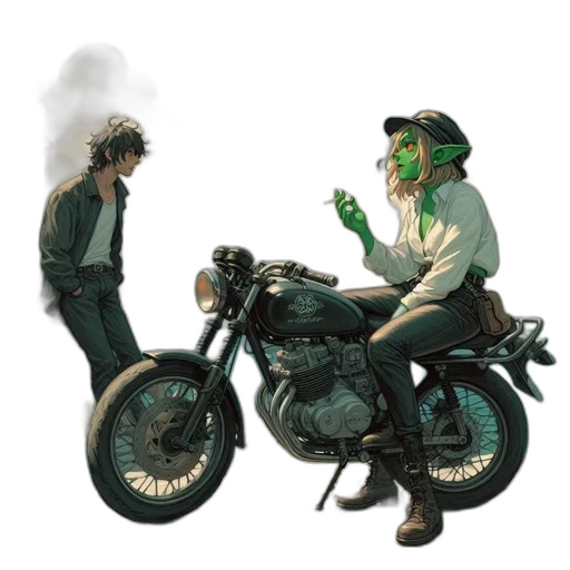 jacket, concept art, comic book art, pixel art transparent PNG cut-out