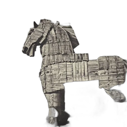 animal, 3d render, concept art, aged transparent PNG cut-out