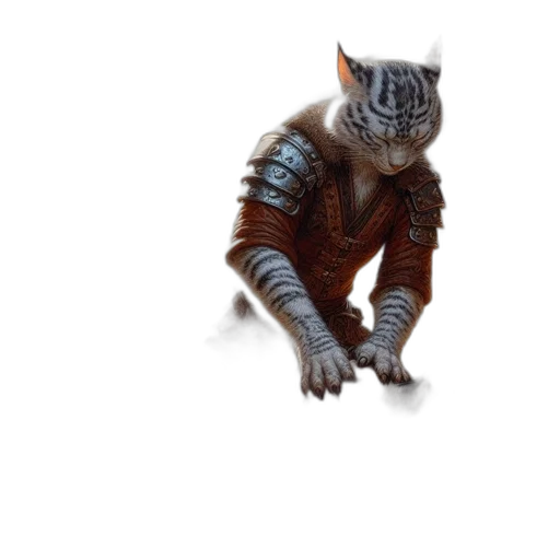 animal, dragon, creature, staff transparent PNG cut-out