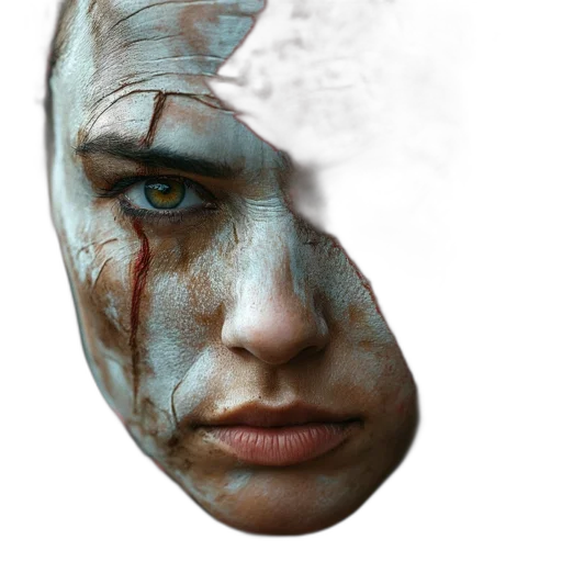 mask, face, shoes, creature transparent PNG cut-out