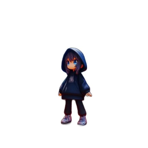 jacket, staff, creature, mask transparent PNG cut-out