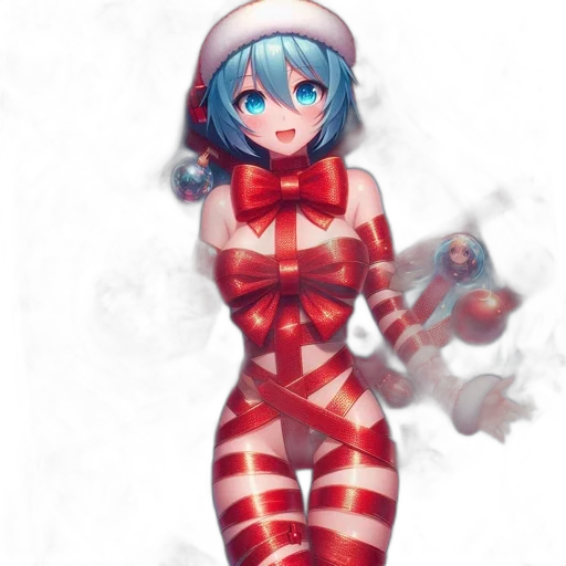 dress, robot, staff, weapon transparent PNG cut-out