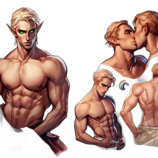 concept art, cyberpunk, fantasy art, pixel art transparent PNG cut-out