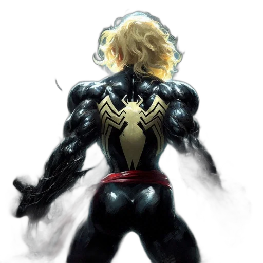 comic book art, concept art, fantasy art, 3d render transparent PNG cut-out