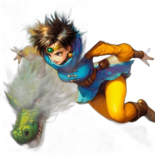 dragon, staff, creature, weapon transparent PNG cut-out