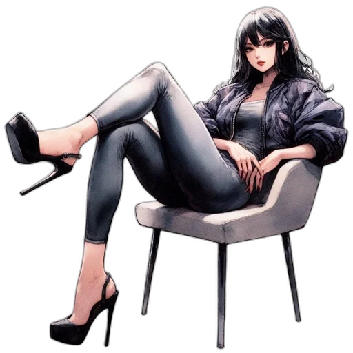 furniture, jacket, concept art, photorealistic transparent PNG cut-out