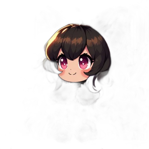 face, mask, creature, hair transparent PNG cut-out
