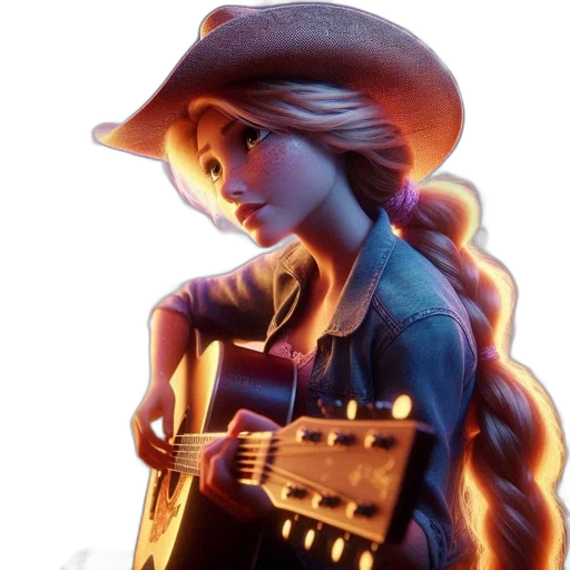 hat, concept art, cartoon, 3d render transparent PNG cut-out
