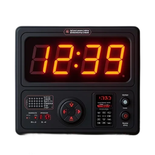 cyberpunk, complete, lcd, clock transparent PNG cut-out