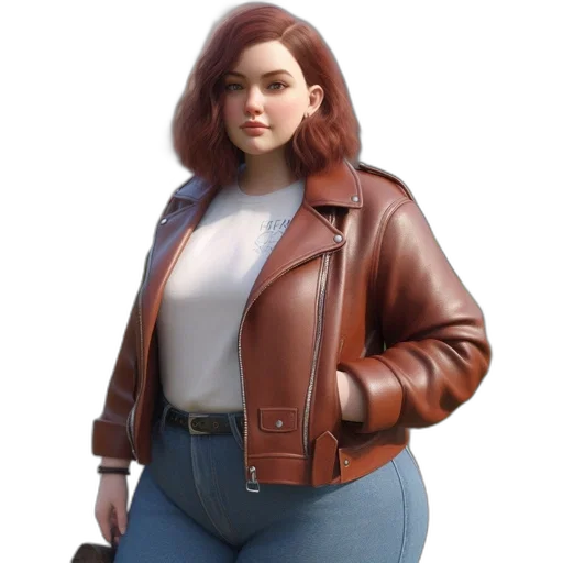 jacket, robot, concept art, 3d render transparent PNG cut-out
