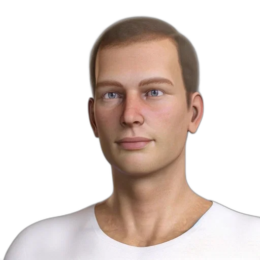 face, staff, robot, hair transparent PNG cut-out