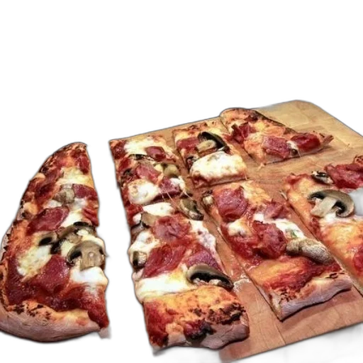 food, 3d render, photorealistic, delicious-looking transparent PNG cut-out
