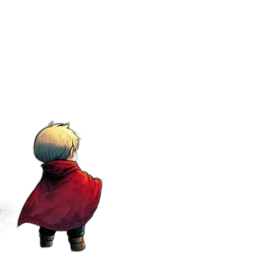 jacket, weapon, creature, staff transparent PNG cut-out
