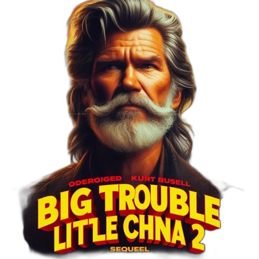 movie, poster, big, trouble transparent PNG cut-out