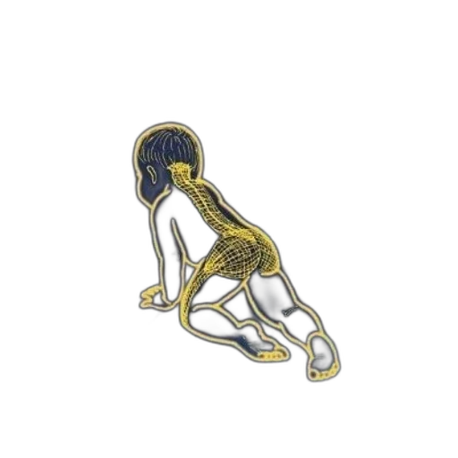 jewelry, creature, hair, staff transparent PNG cut-out