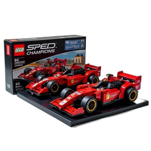 car, three, lego, speed transparent PNG cut-out