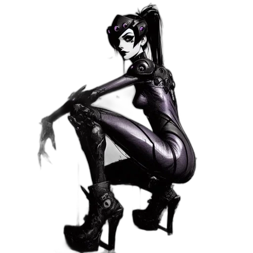 comic book art, concept art, fantasy art, cartoon transparent PNG cut-out