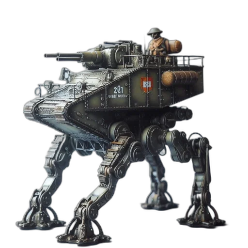 robot, weapon, concept art, pixel art transparent PNG cut-out