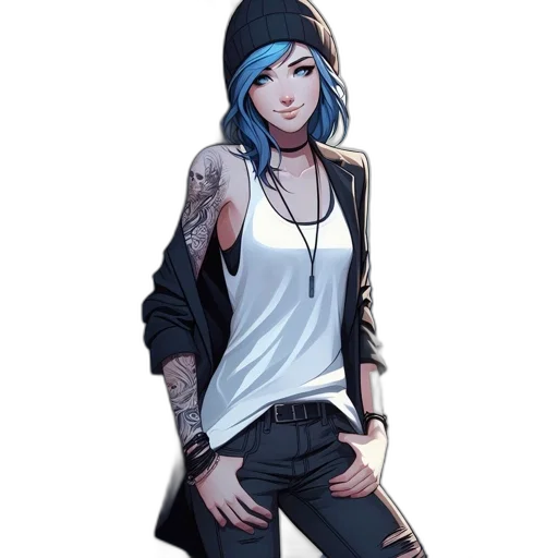 jacket, concept art, comic book art, cyberpunk transparent PNG cut-out