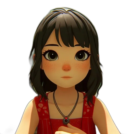 jewelry, dress, face, staff transparent PNG cut-out