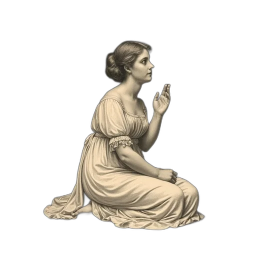 dress, jewelry, staff, face transparent PNG cut-out