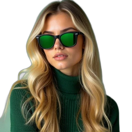 jacket, face, mask, hair transparent PNG cut-out