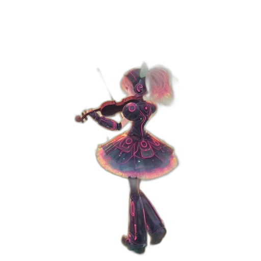 staff, robot, weapon, dress transparent PNG cut-out