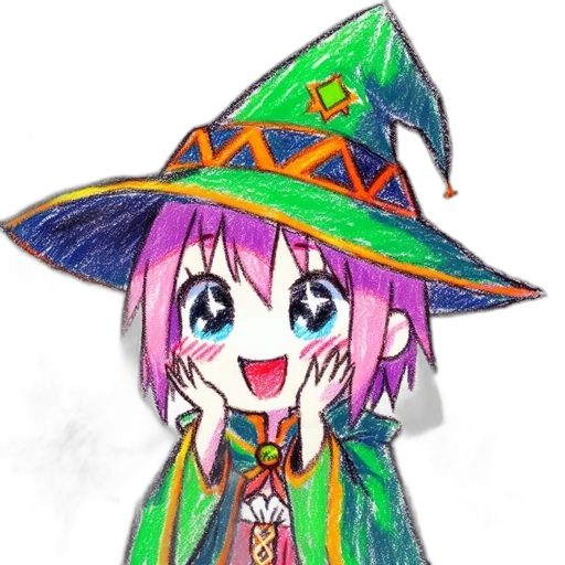 hat, staff, dragon, weapon transparent PNG cut-out