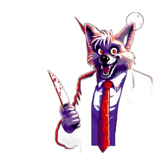 staff, animal, concept art, pixel art transparent PNG cut-out
