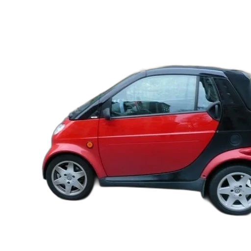 car, robot, 3d render, red transparent PNG cut-out