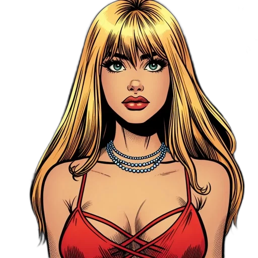 jewelry, comic book art, cartoon, concept art transparent PNG cut-out