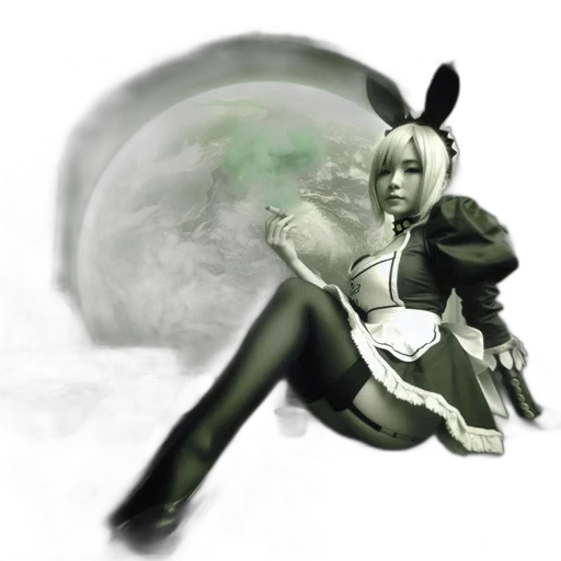 staff, mask, concept art, fantasy art transparent PNG cut-out