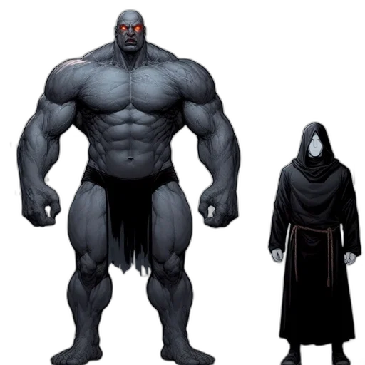 concept art, comic book art, fantasy art, 3d render transparent PNG cut-out