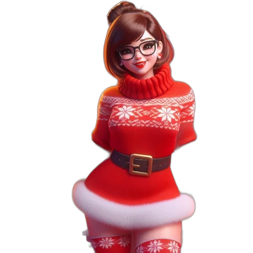 dress, 3d render, concept art, cartoon transparent PNG cut-out